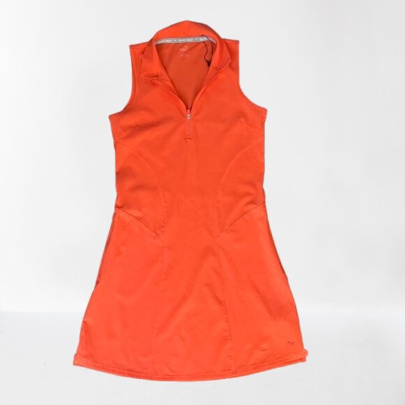 NEW Puma Cruise Golf Dress in orange, Sport Activewear, Size S - Picture 8 of 16